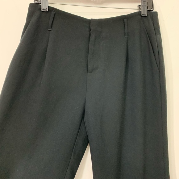 Joie wide leg flat front black career pants size 4 - Picture 3 of 8